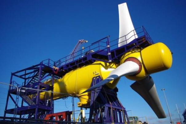 Alstom tidal power turbine